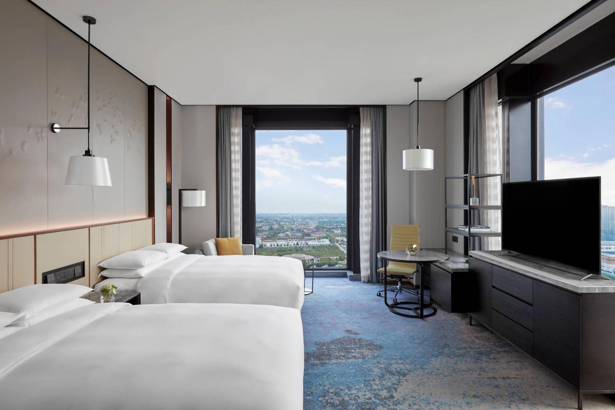 Shanghai Marriott Hotel Pudong South Хайнань Экстерьер фото