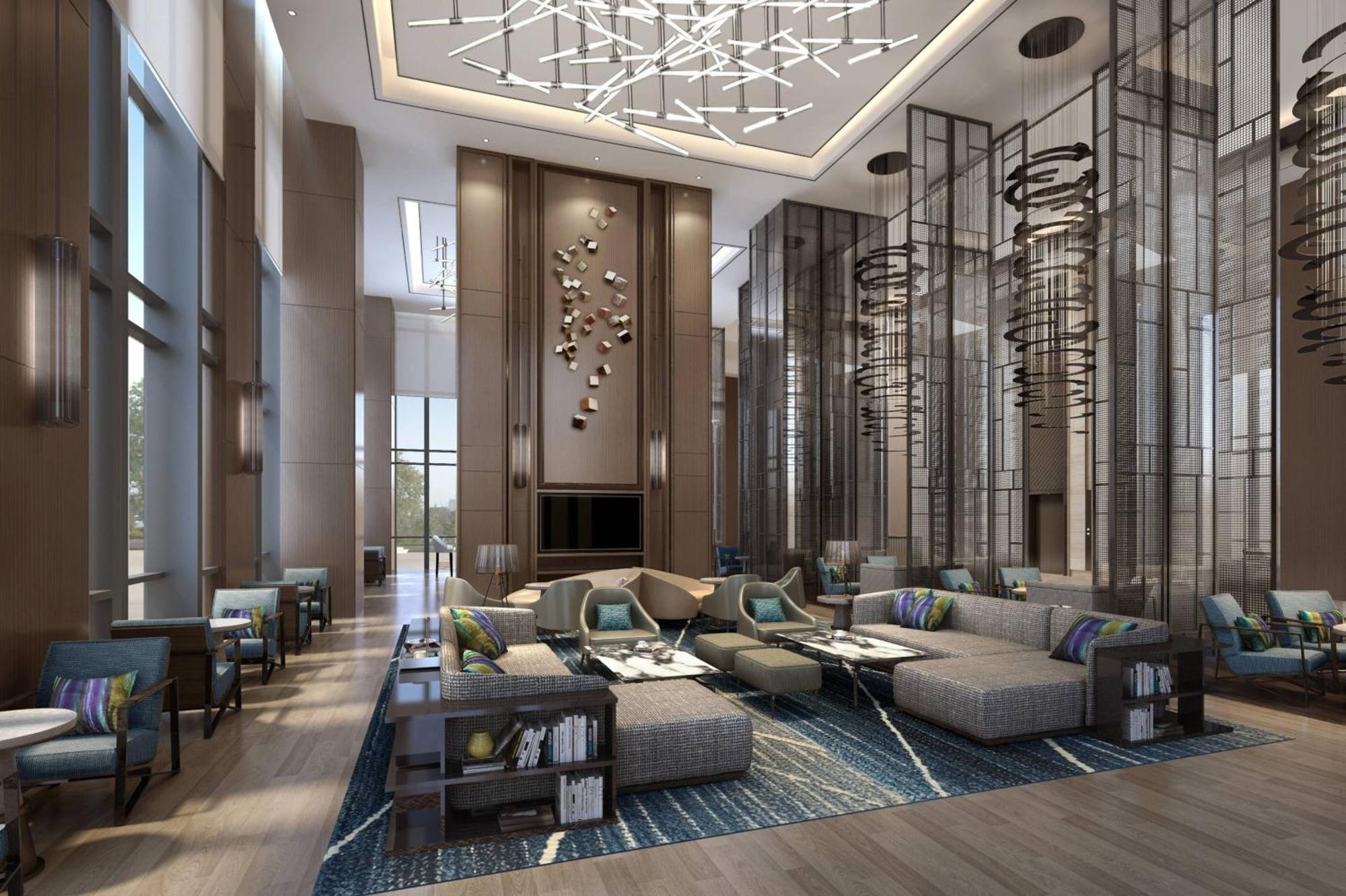 Shanghai Marriott Hotel Pudong South Хайнань Экстерьер фото