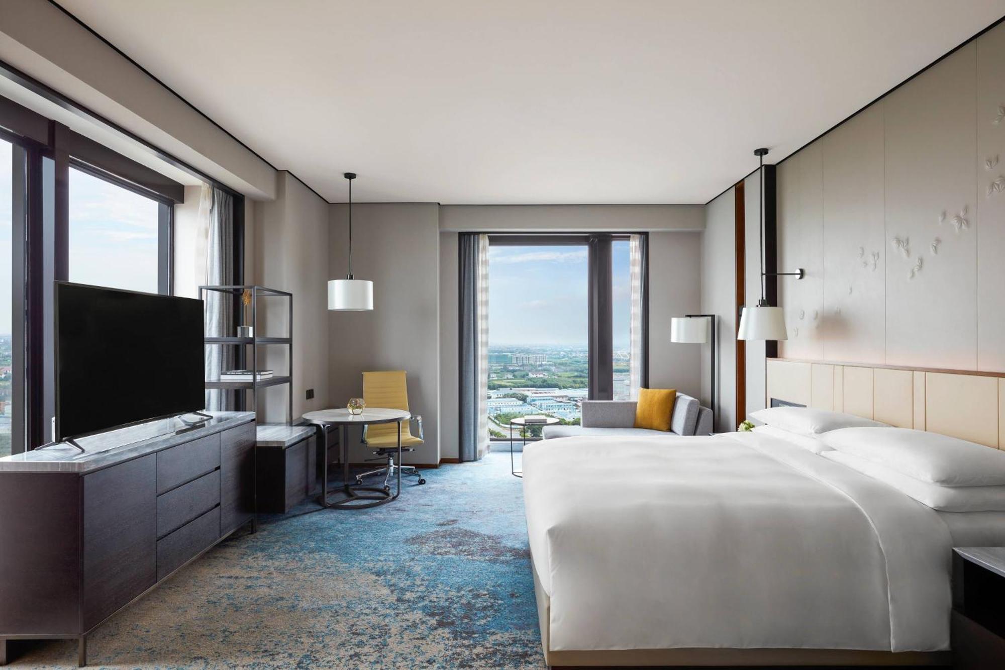 Shanghai Marriott Hotel Pudong South Хайнань Экстерьер фото