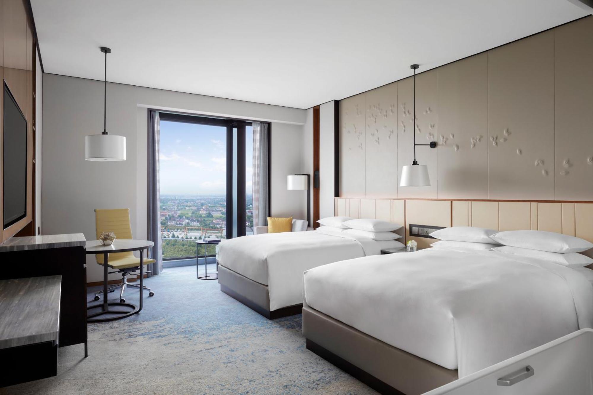 Shanghai Marriott Hotel Pudong South Хайнань Экстерьер фото